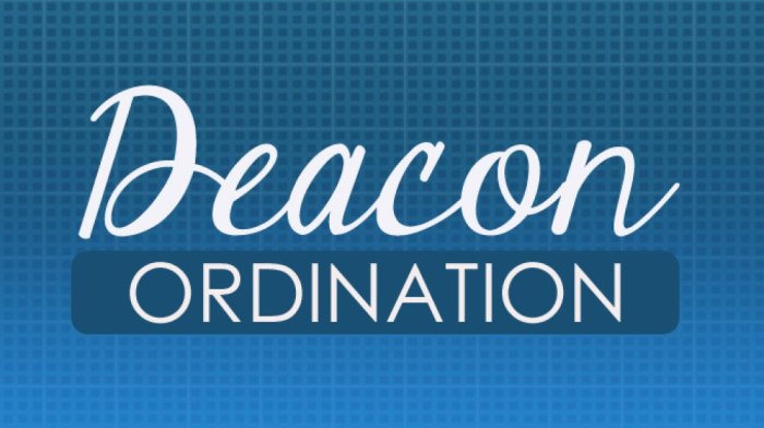 Questions and answers for deacon ordination