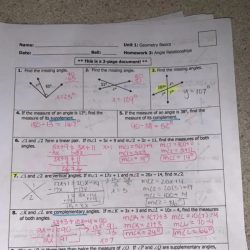 Geometry circuit training angle relationships answers